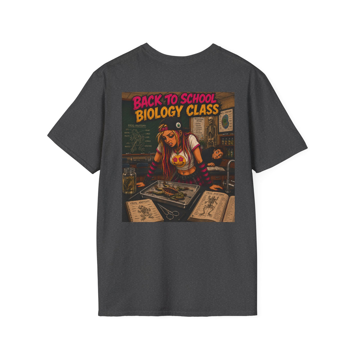 Charlotte Biology - Back to School - Graphic T-Shirt Homegrown