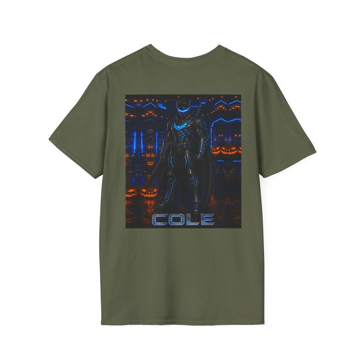 Cole Tek Night Vintage Halloween T Shirt - Tek Warz T Shirt