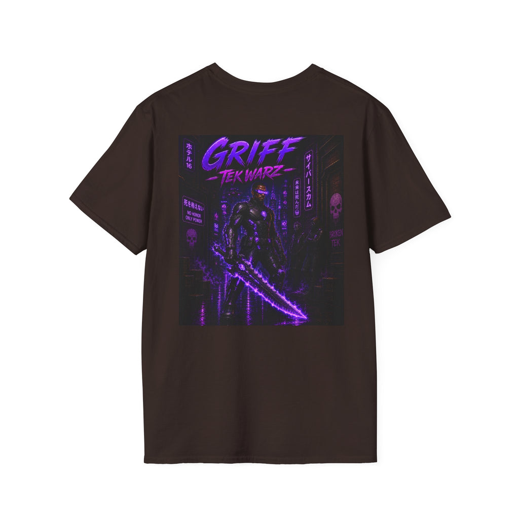 Griff Broken Tek Graphic T-Shirt - Tek Warz