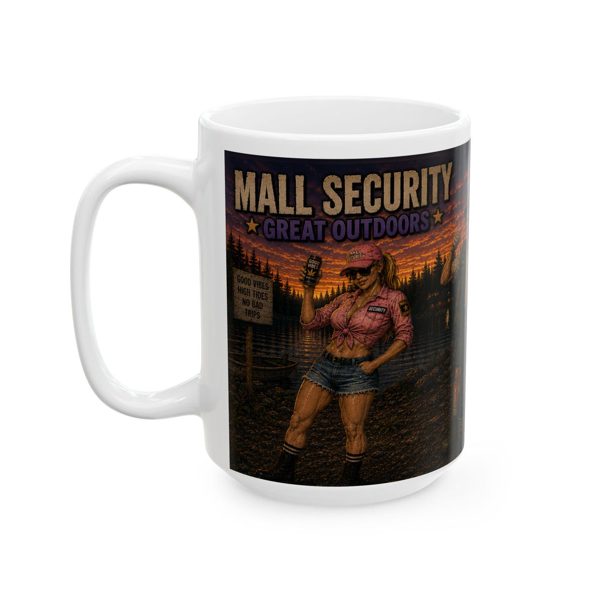 Mall Security Great Outdoors Coffee Mug (15oz)