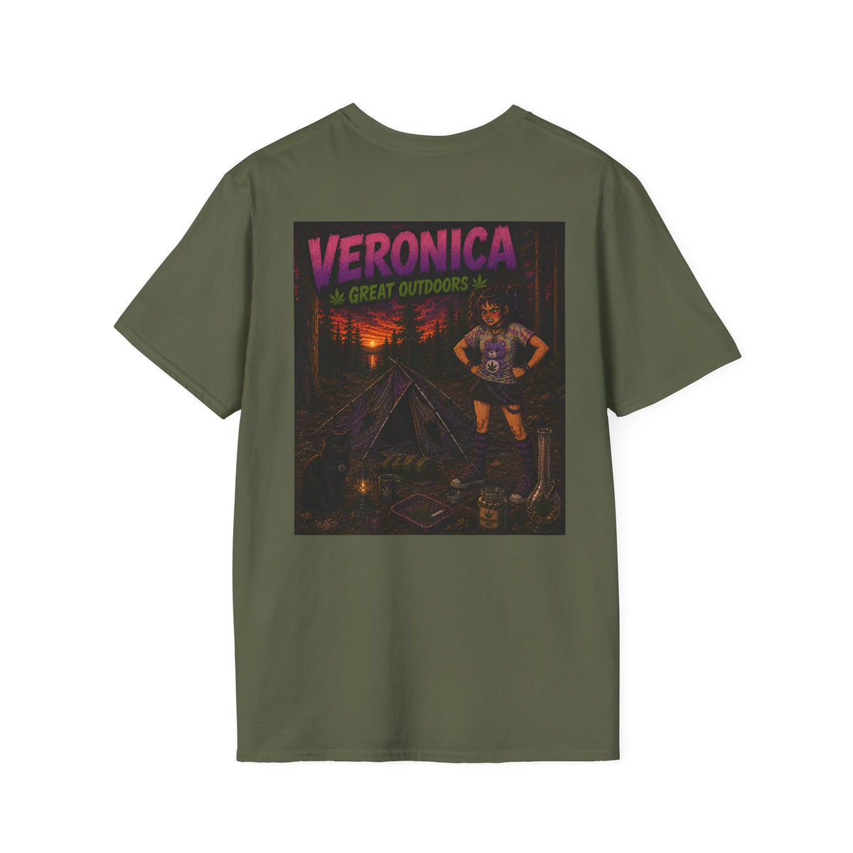 Veronica Great Outdoors - Graphic T-Shirt Homegrown