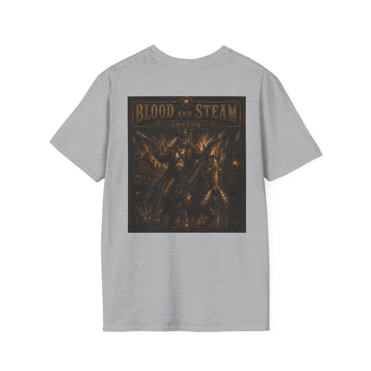 Joseph Steampunk Graphic T-Shirt — Blood & Steam
