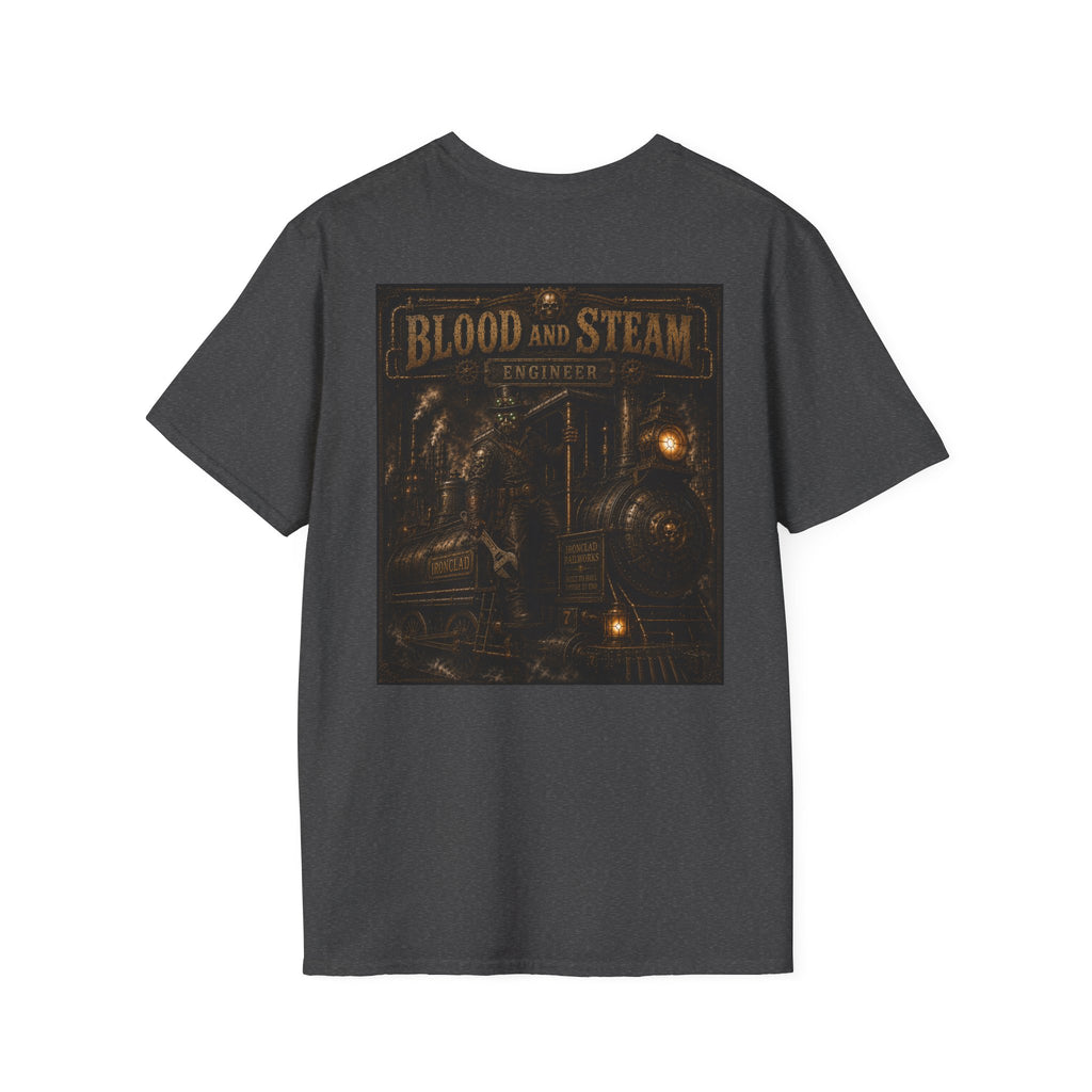 Engineer Steampunk Graphic T-Shirt - Blood & Steam