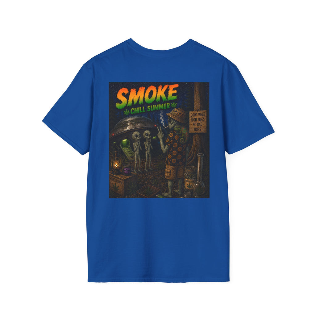 Smoke Great Outdoors - Graphic T-Shirt Homegrown
