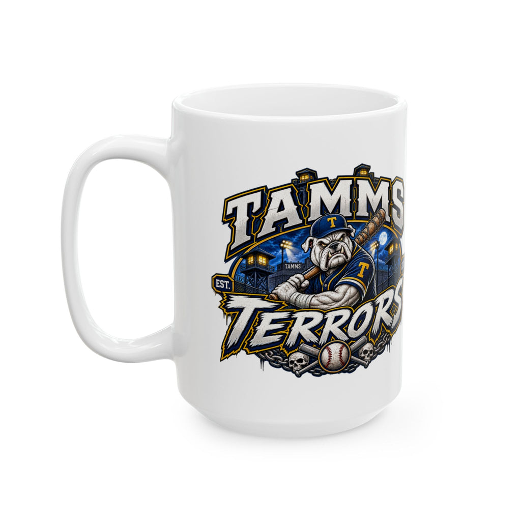 Tamms Terrors Baseball Coffee Mug (15oz) - Hard Time Jerseys Coffee Cup