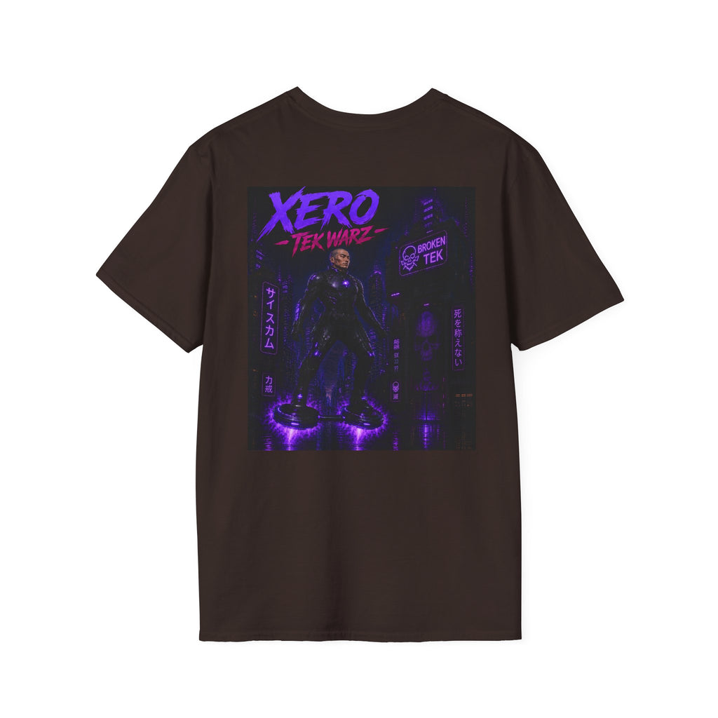 Xero Broken Tek Graphic T-Shirt - Tek Warz