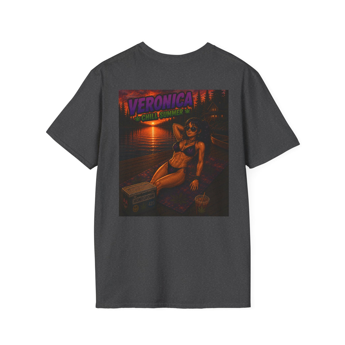 Veronica Chill Summer-Graphic T Shirt Homegrown