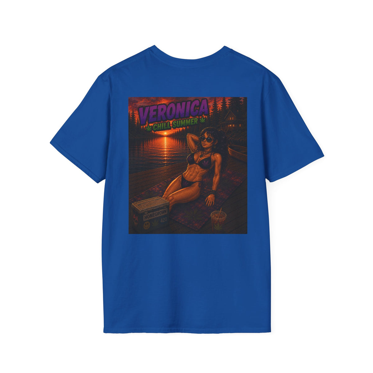 Veronica Chill Summer-Graphic T Shirt Homegrown