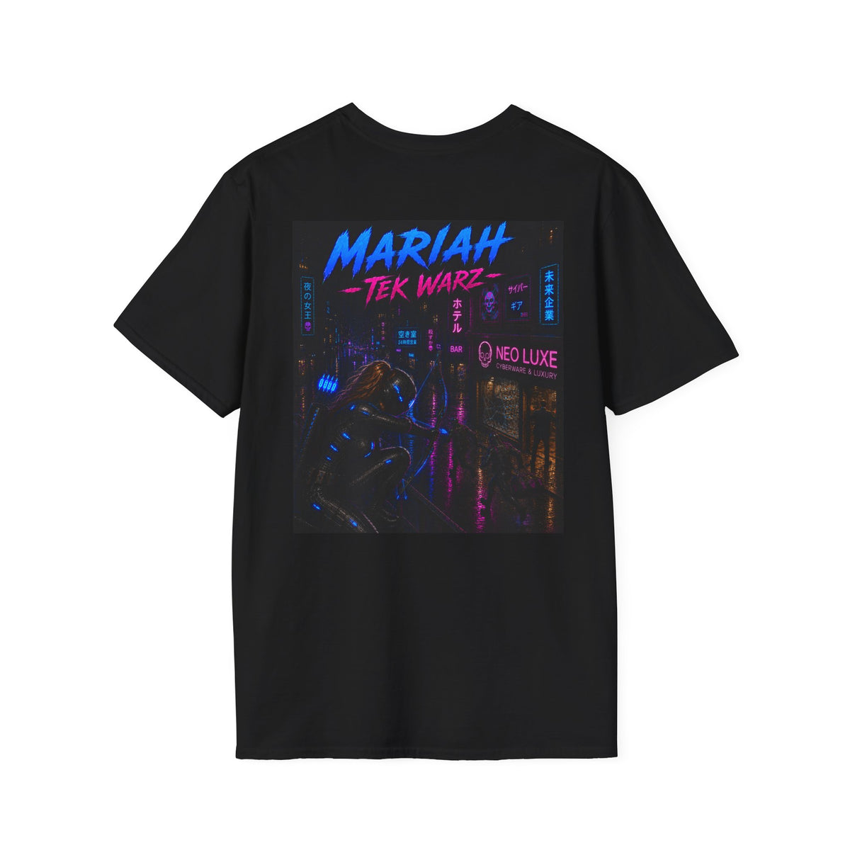 Mariah Tek Enfocement Agency Graphic T-Shirt - Tek Warz
