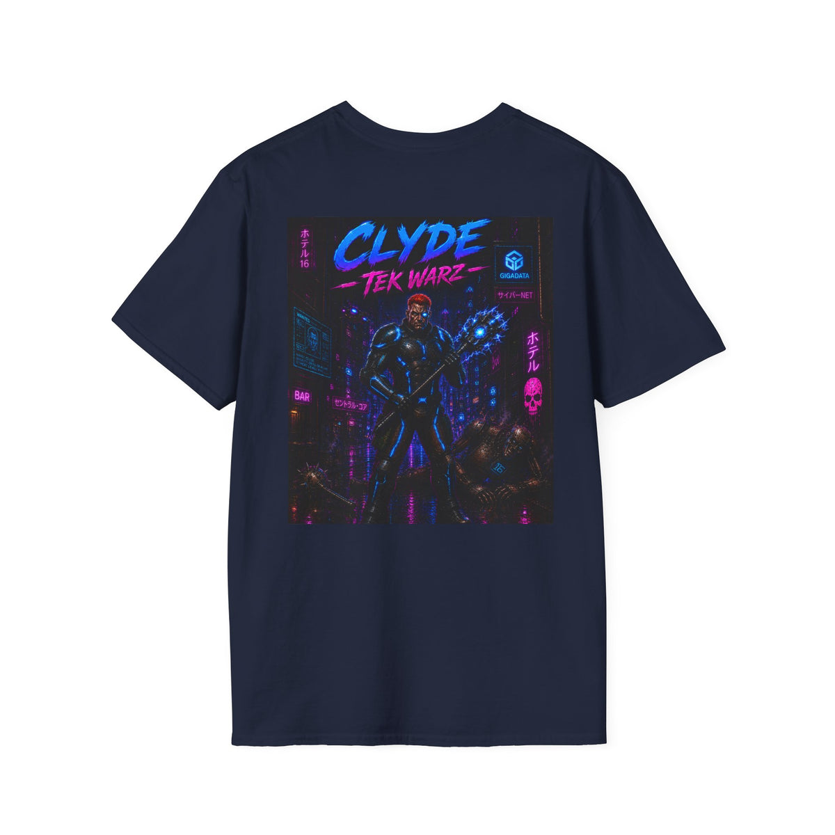 Clyde Tek Enforcement Agency Graphic T-Shirt - Tek Warz