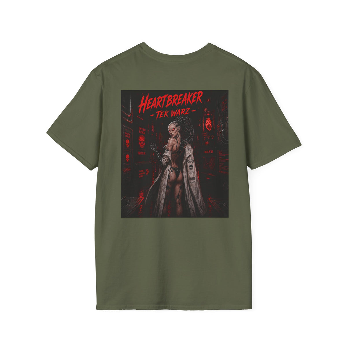 Heartbreaker Tekmites Graphic T-Shirt - Tek Warz
