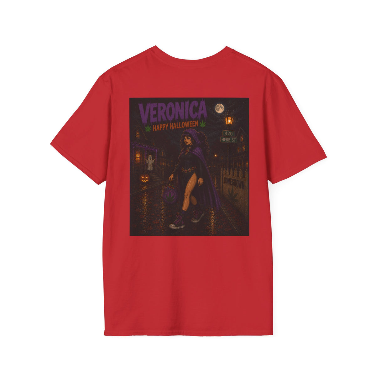 Veronica Raven Vintage Halloween - Homegrown Graphic T-Shirt