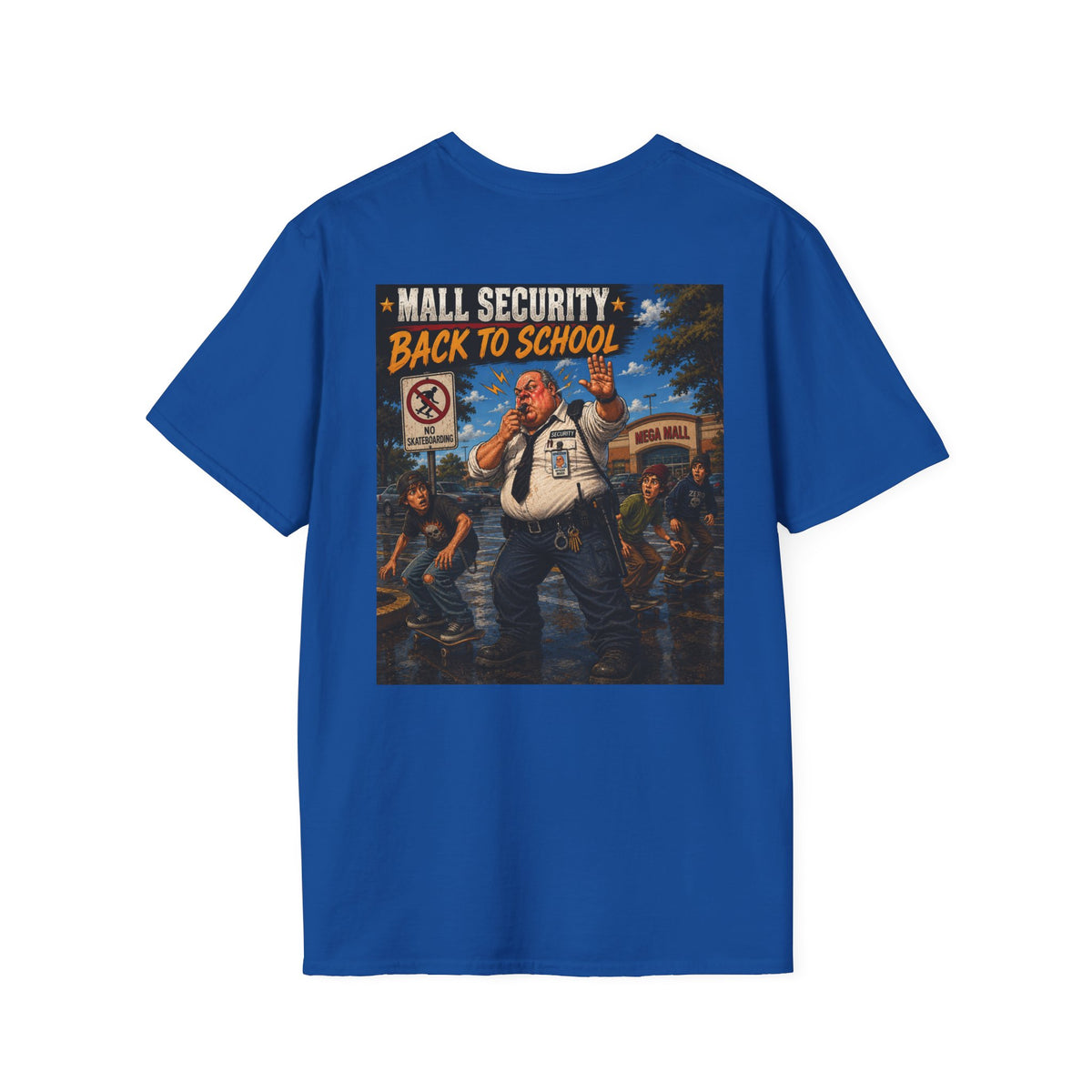 Brass Back to School - Graphic T-Shirt Mall Security