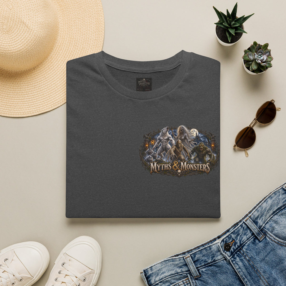 Dragon Graphic T‑Shirt - Myths & Monsters