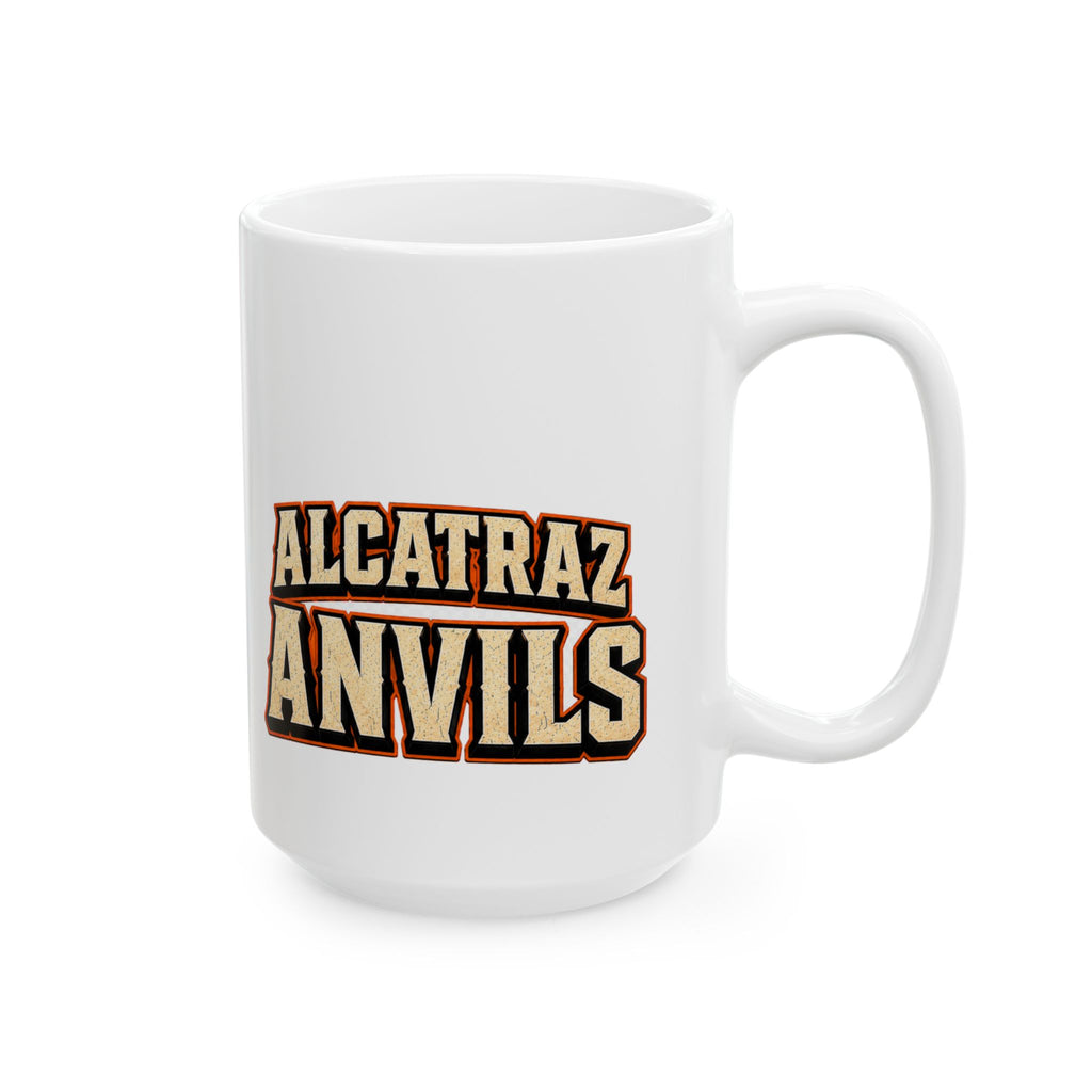 Alcatraz Anvils Coffee Cup (15oz) - Hard Time Jerseys