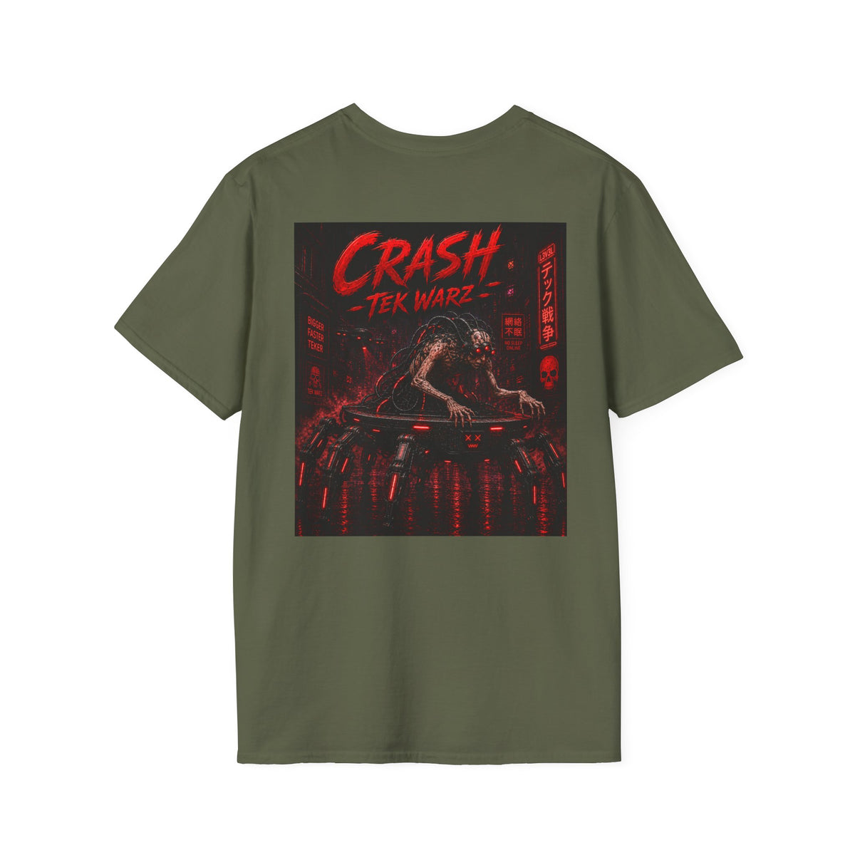 Crash Tekmites Graphic T-Shirt - Tek Warz