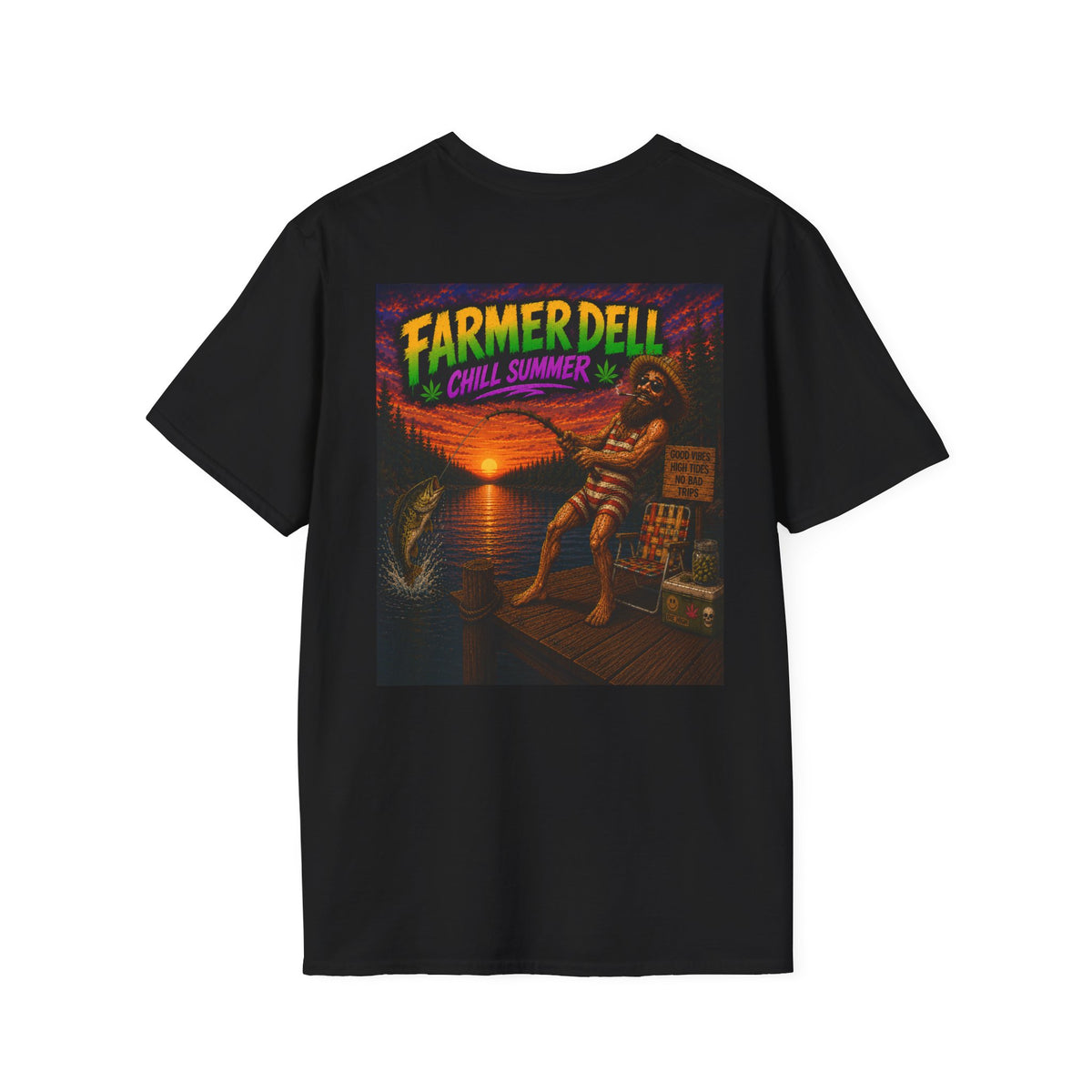 Farmer Dell Chill Summer - Graphic T-Shirt Homegrown