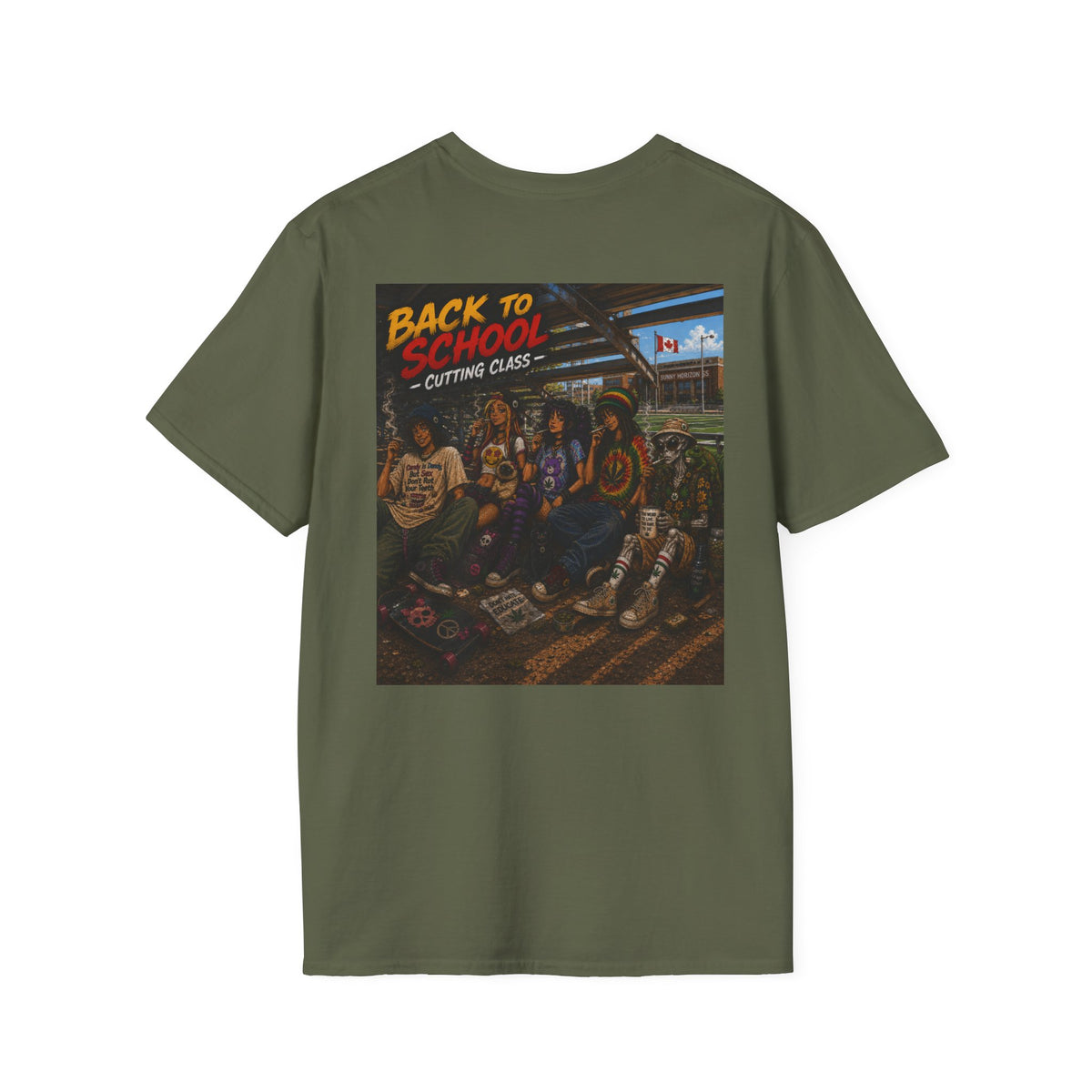Cutting Class - Graphic T-Shirt Homegrown