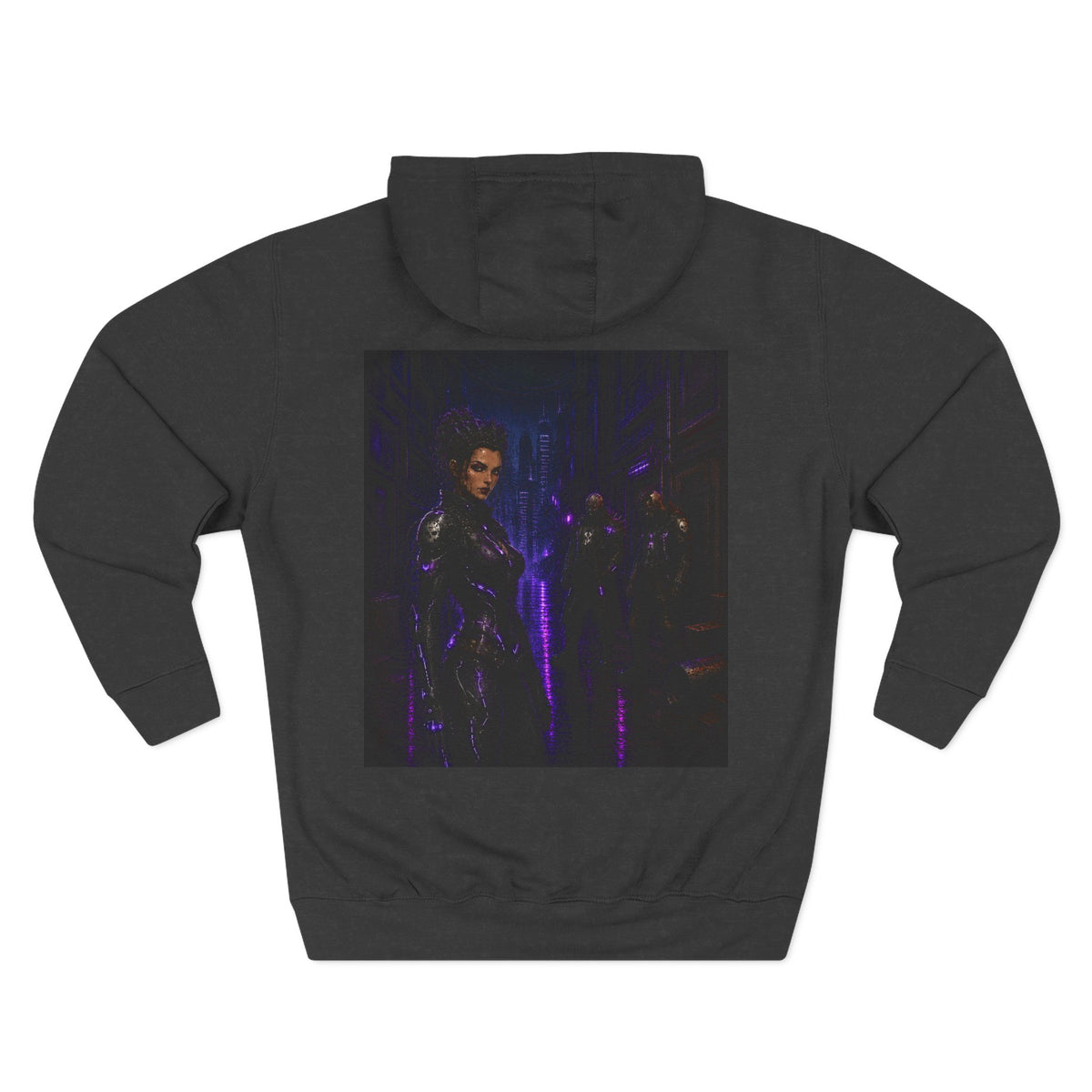 Jade Broken Tek Graphic Hoodie-Tek Wars