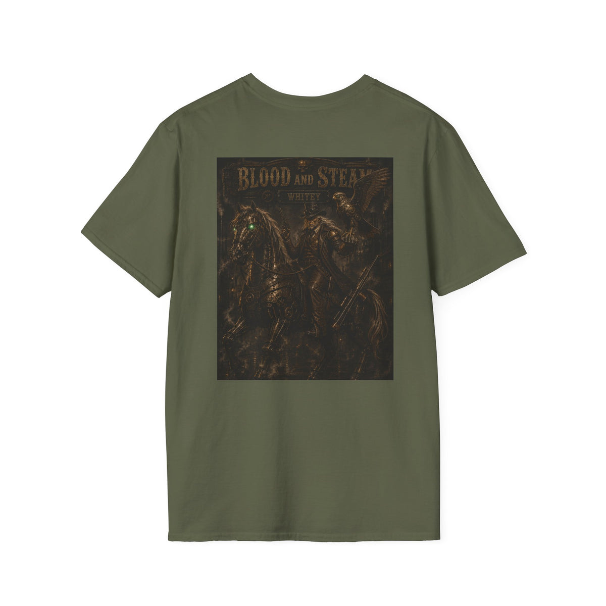 Whitey Steampunk Graphic T-Shirt - Blood & Steam