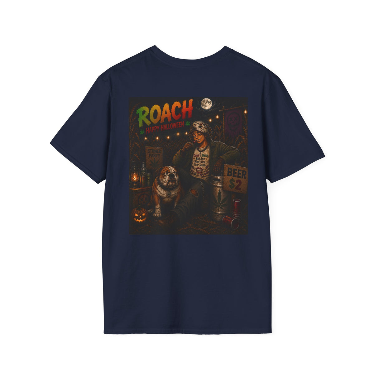 Roach Jason Vintage Halloween T-Shirt — Homegrown Graphic T-Shirt