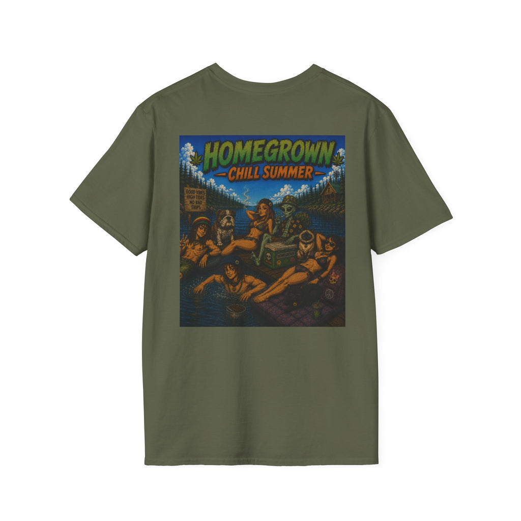 Chill Summer-Graphic T Shirt Homegrown