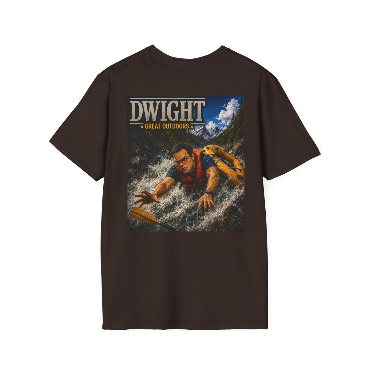 Dwight Great Outdoors - Graphic T-Shirt Mall Security