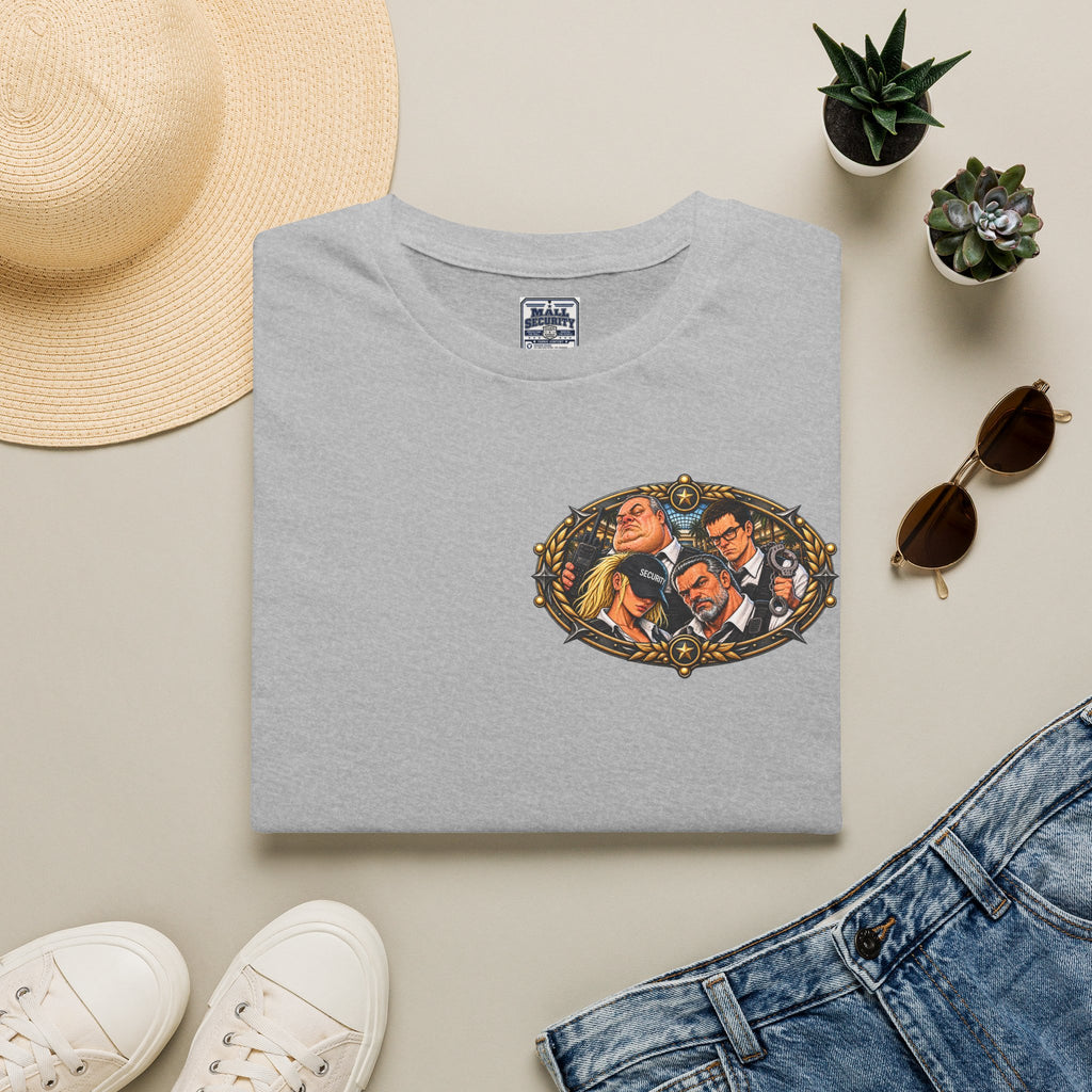 Brass Mall Security Graphic T-Shirt-Mall Security