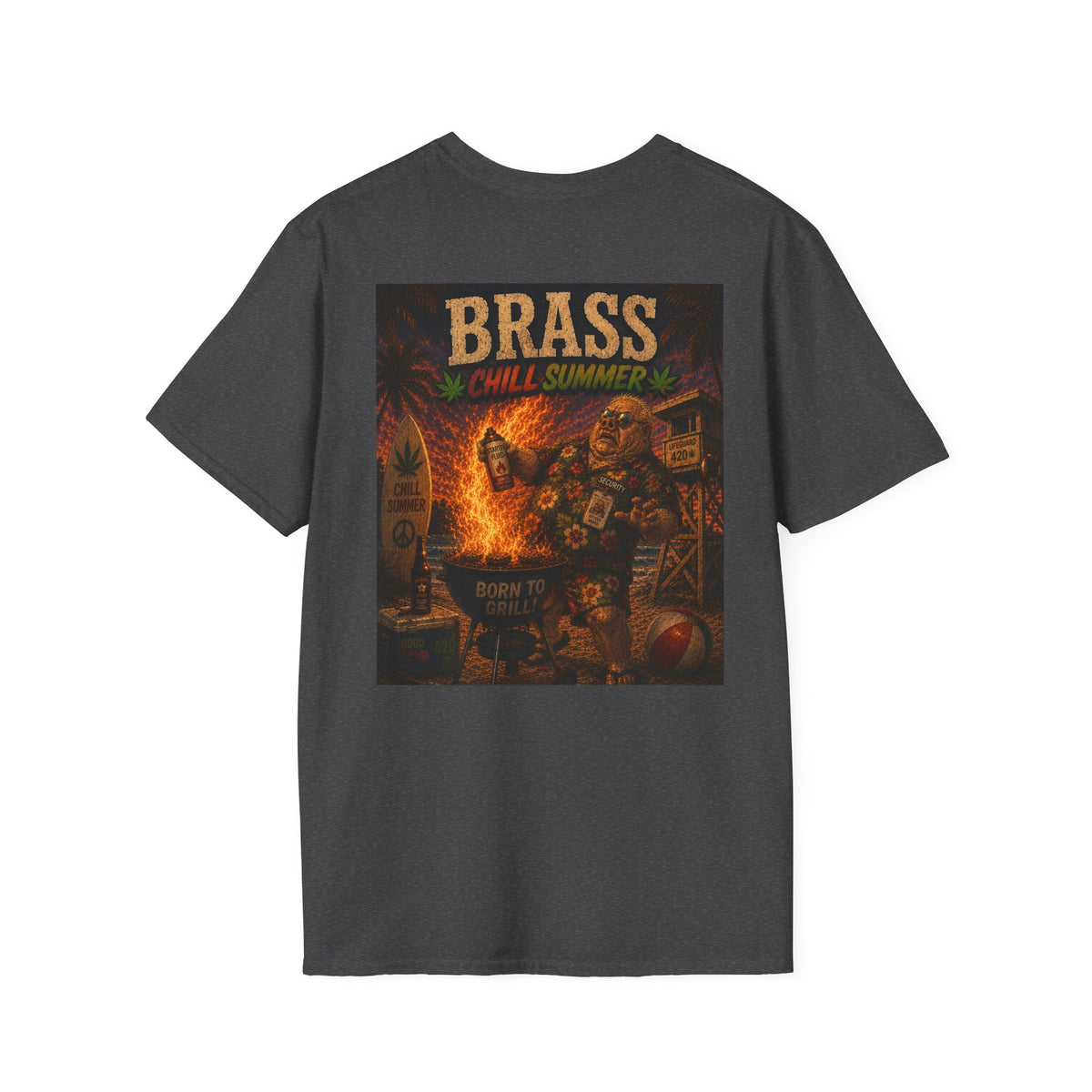 Brass Chill Summer - Graphic T-Shirt Mall Security