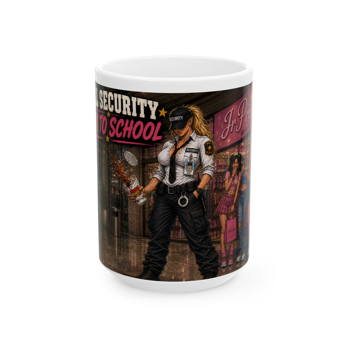Mall Security Back to School Coffee Mug (15oz)