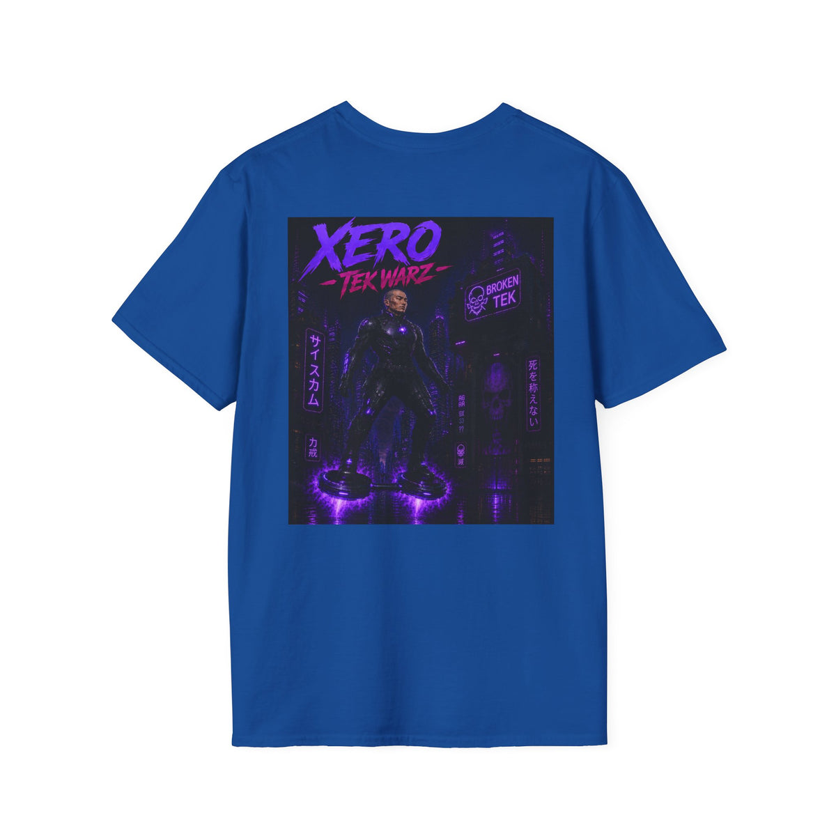 Xero Broken Tek Graphic T-Shirt - Tek Warz