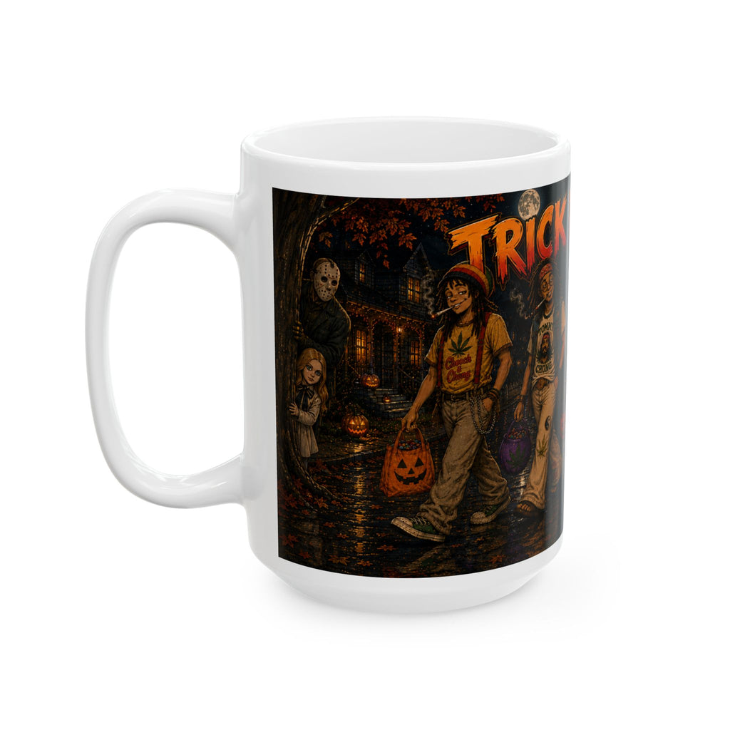 Homegrown Halloween Trick R' Treat Coffee Mug  (15oz)