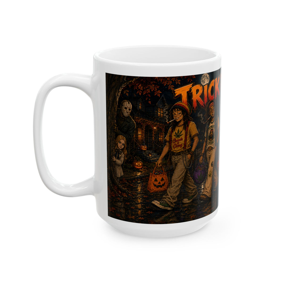 Homegrown Halloween Trick R' Treat Coffee Mug  (15oz)