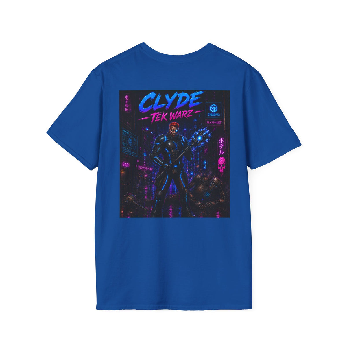 Clyde Tek Enforcement Agency Graphic T-Shirt - Tek Warz