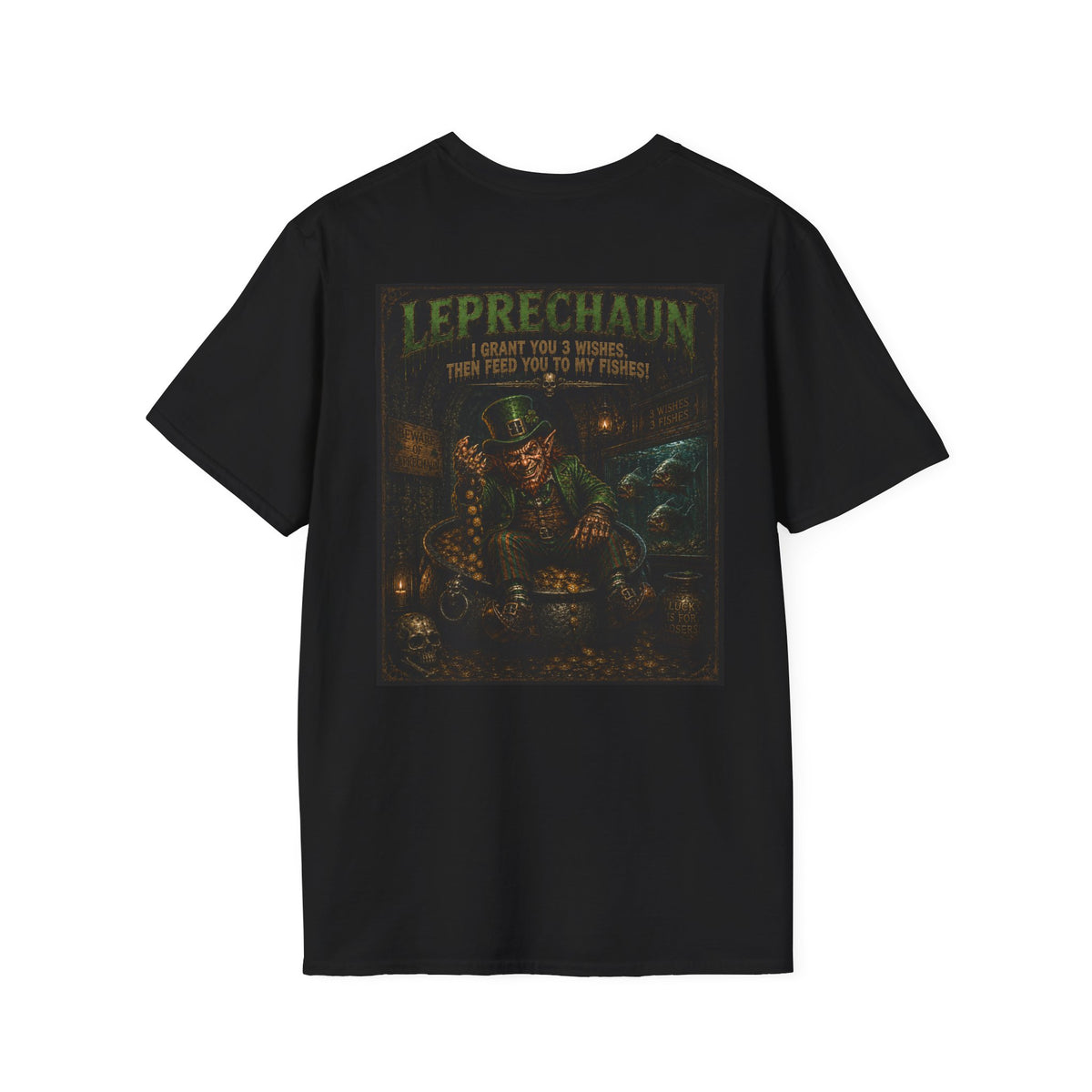 Leprechaun Myth & Monster T-Shirt Halloween Shirt