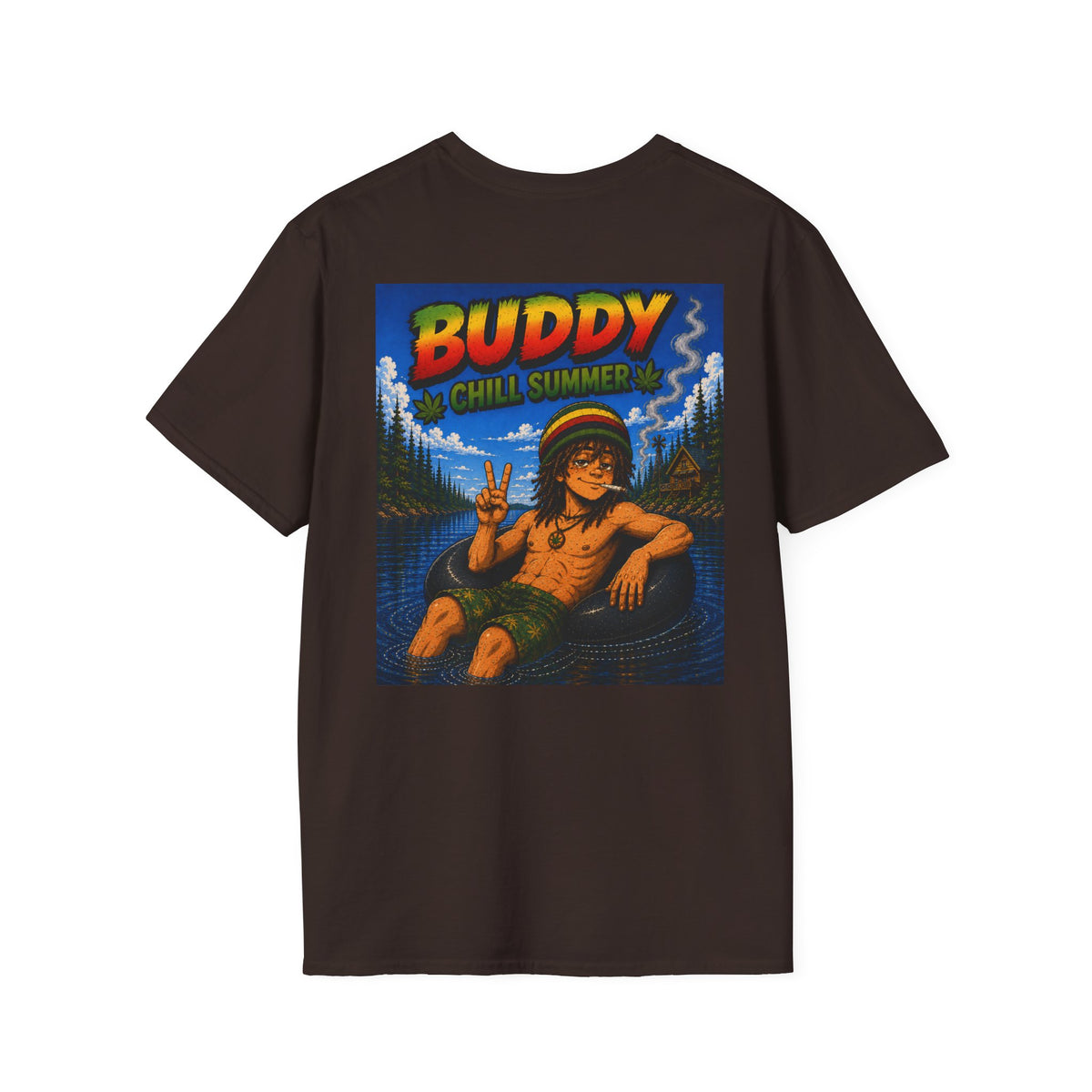 Buddy Chill Summer - Graphic T-Shirt Homegrown