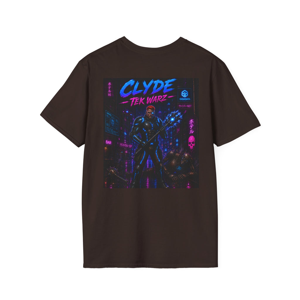 Clyde Tek Enforcement Agency Graphic T-Shirt - Tek Warz