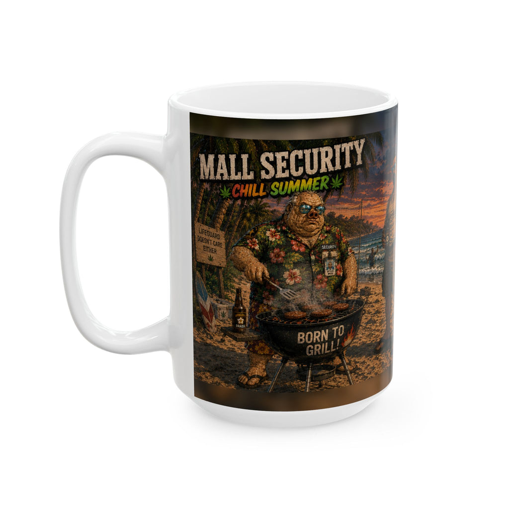 Mall Security Chill Summer Coffee Mug (15oz)