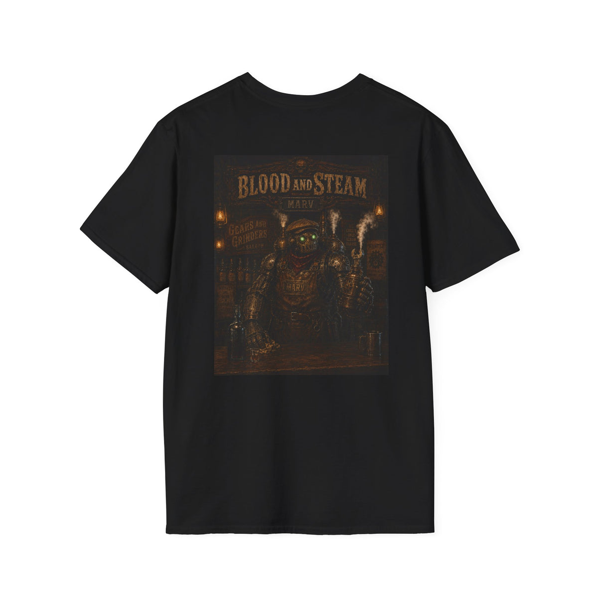 Marv Steampunk Graphic T-Shirt — Blood & Steam