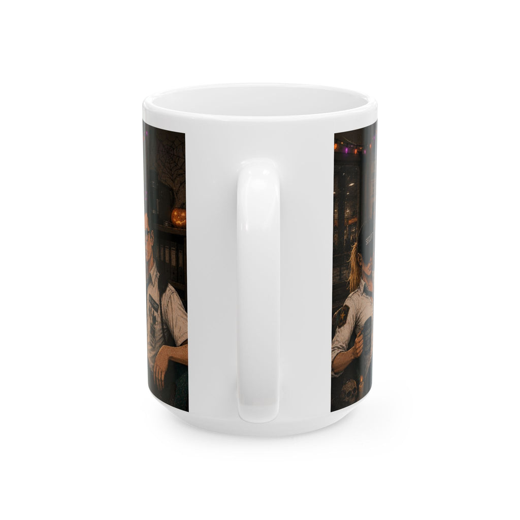 Mall Security Halloween Party Coffee Mug (15oz)