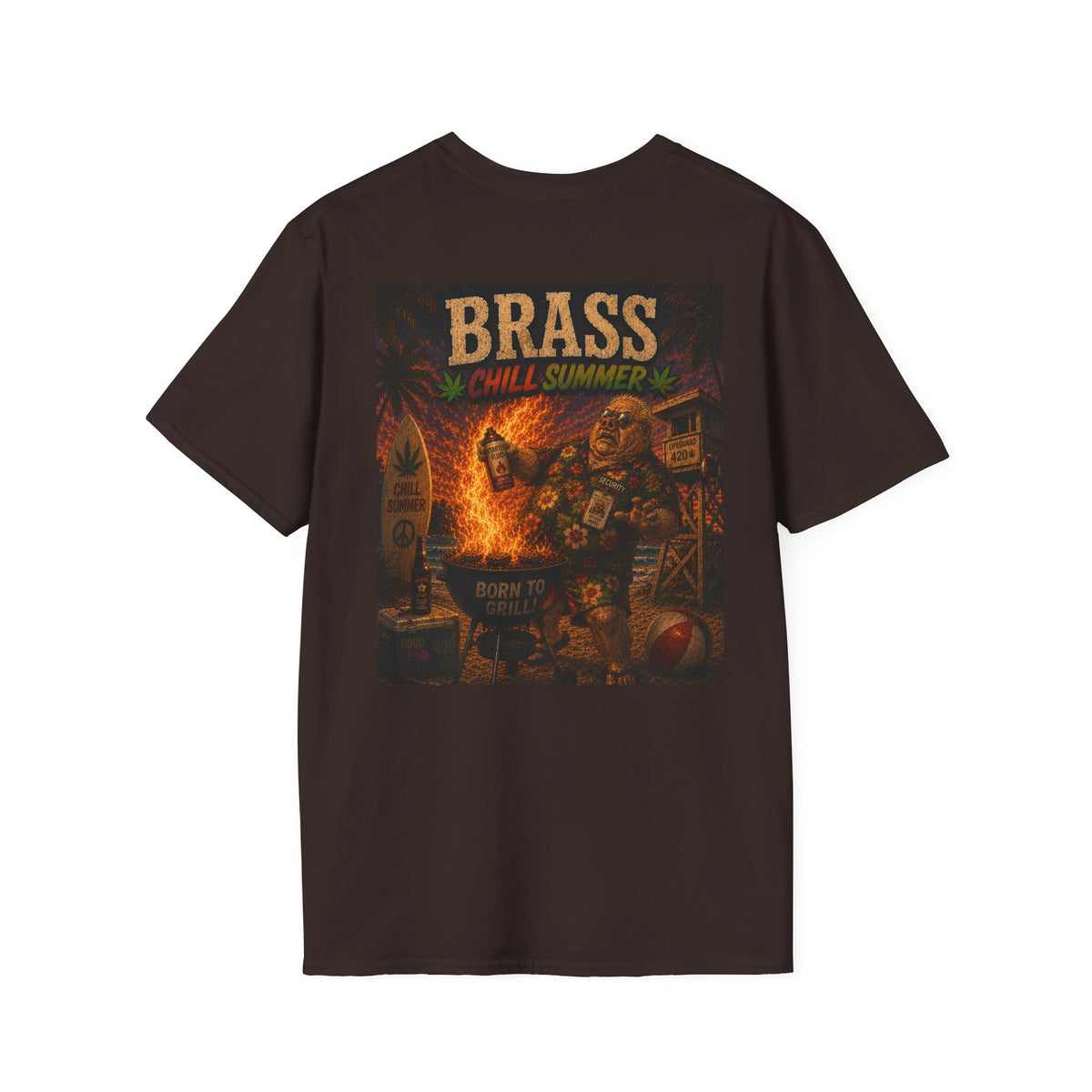 Brass Chill Summer - Graphic T-Shirt Mall Security