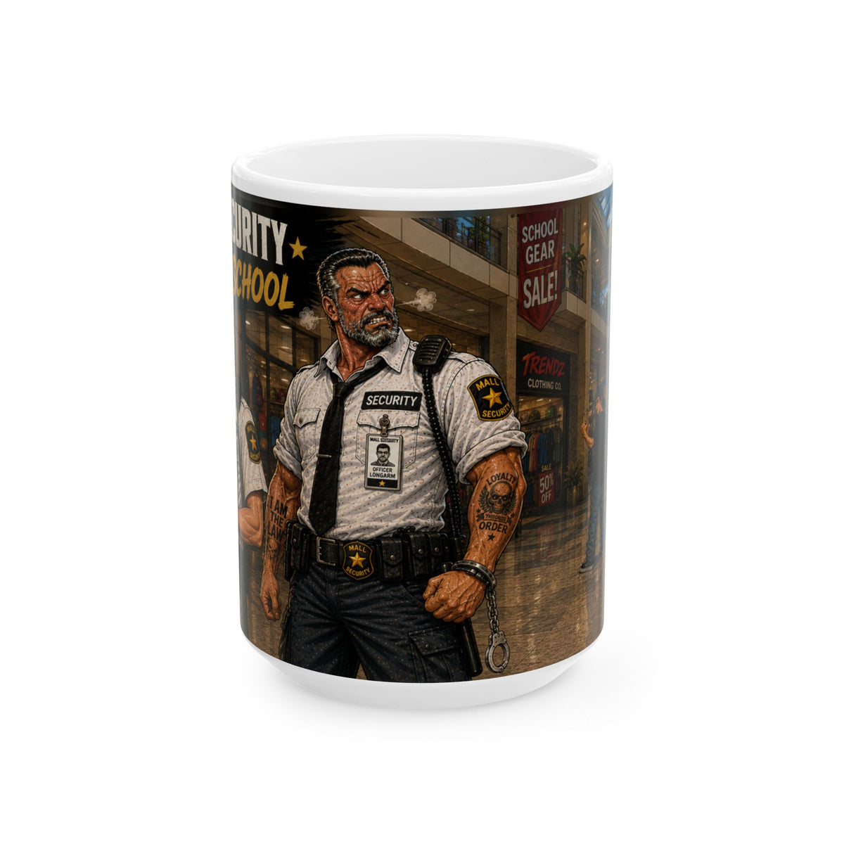 Mall Security Back to School Coffee Mug (15oz)