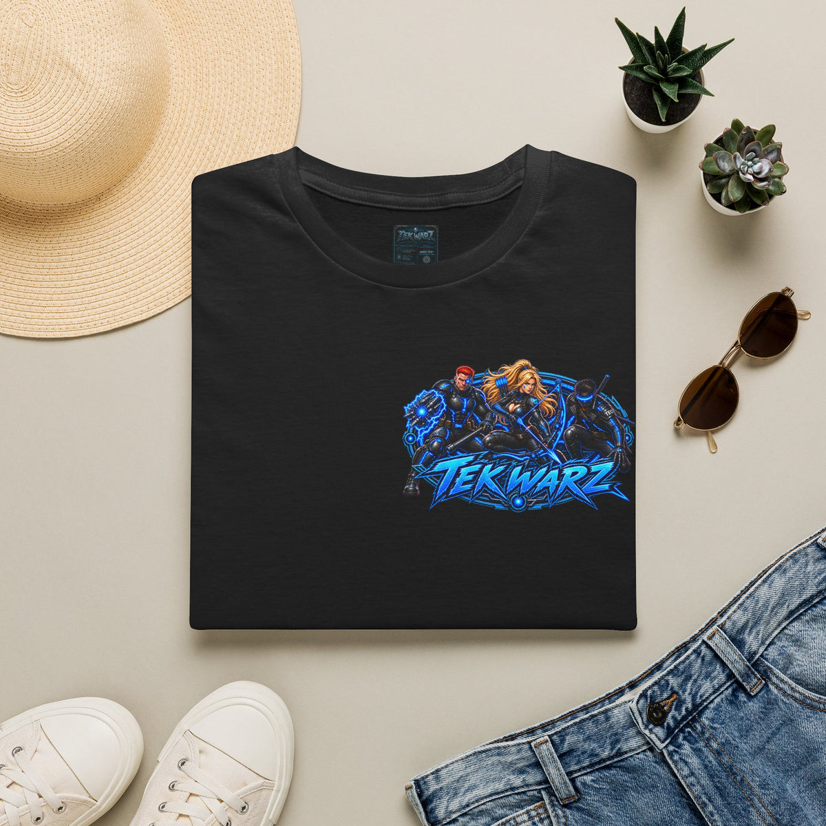 Cole Tek Enforcement Agency Graphic T-Shirt - Tek Warz