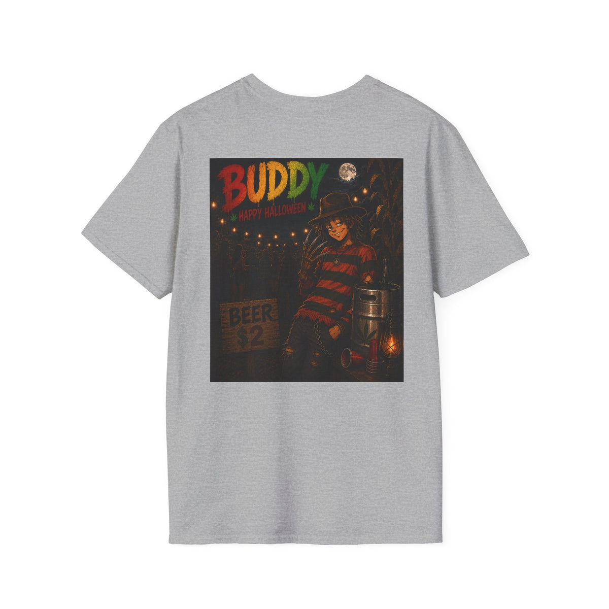 Buddy Freddy Vintage Halloween - Homegrown Graphic T-Shirt