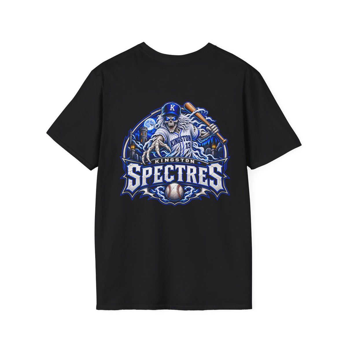 Kingston Spectres Baseball T-Shirt - Hard Time Jerseys Baseball