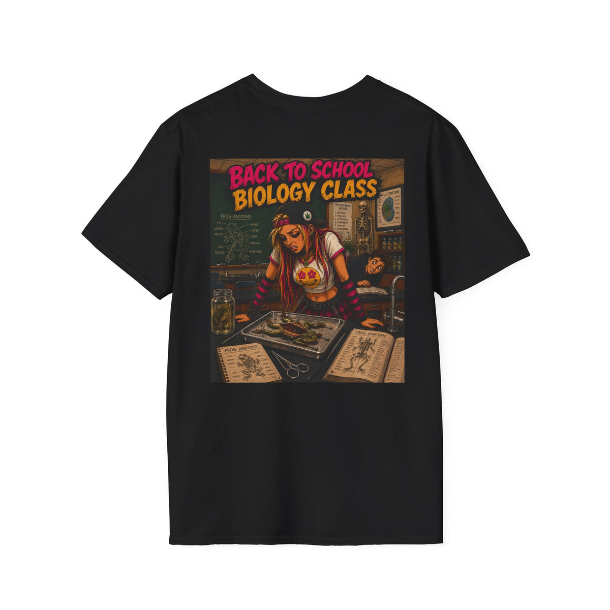 Charlotte Biology - Back to School - Graphic T-Shirt Homegrown