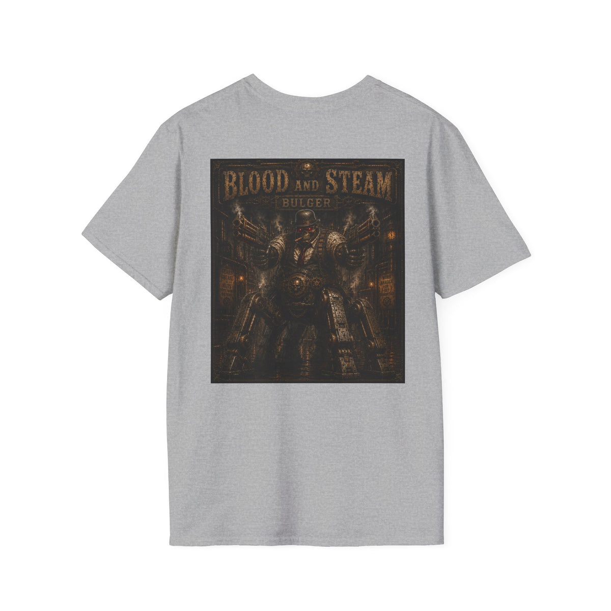 Bulger Steampunk Graphic T-Shirt - Blood & Steam