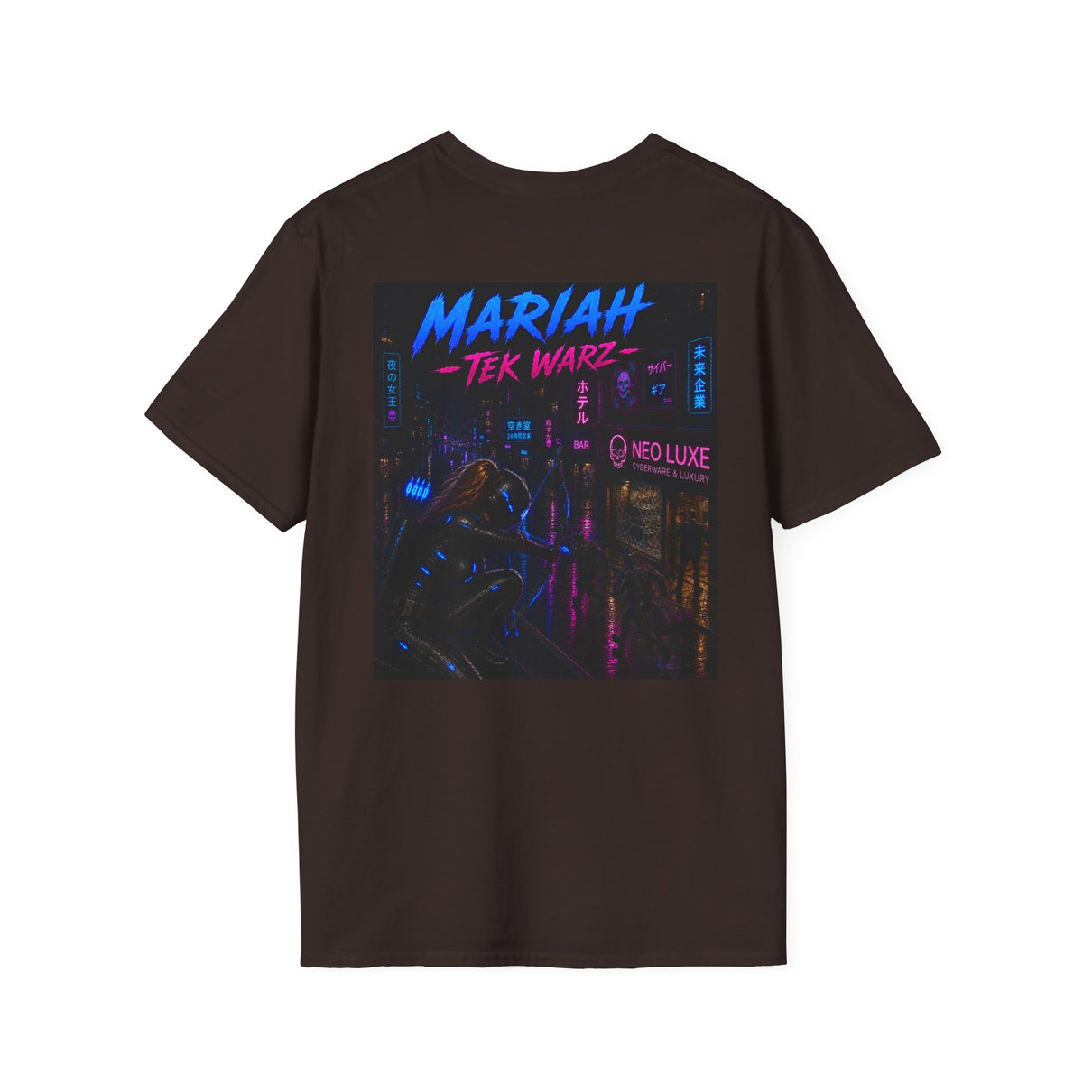 Mariah Tek Enfocement Agency Graphic T-Shirt - Tek Warz
