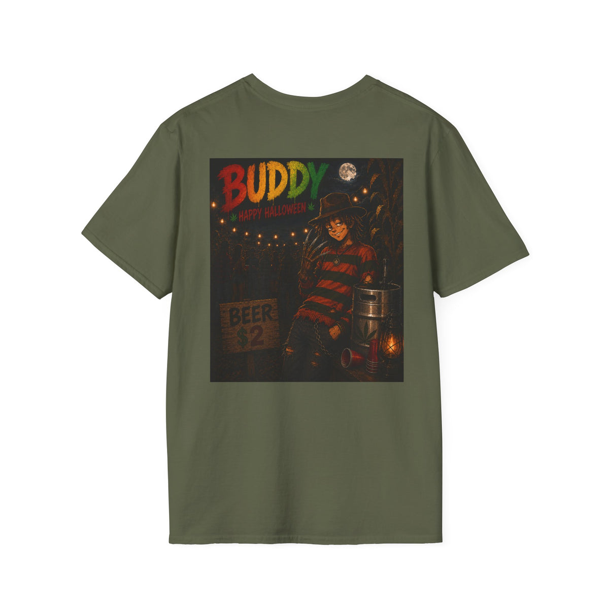 Buddy Freddy Vintage Halloween - Homegrown Graphic T-Shirt