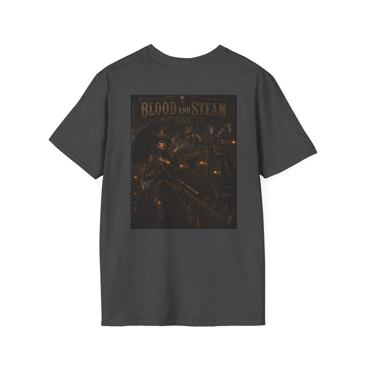 Sadie Steampunk Graphic T-Shirt - Blood & Steam